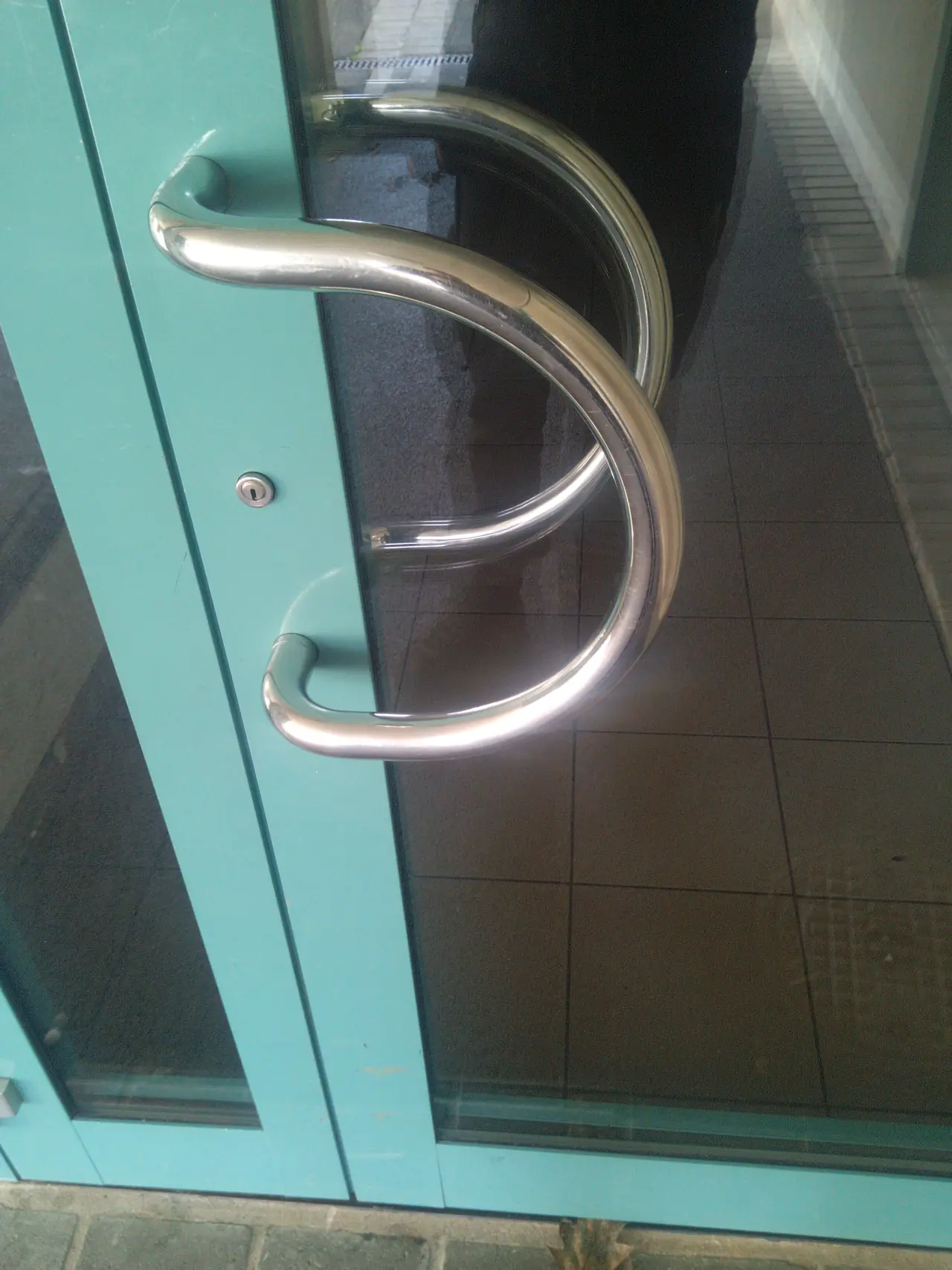 Poignée de porte en inox