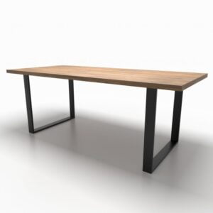 Pieds de table en forme de U, style industriel.  GAL-U8020