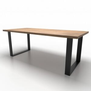 Pieds de table en forme de U, style industriel.  GAL-U10020